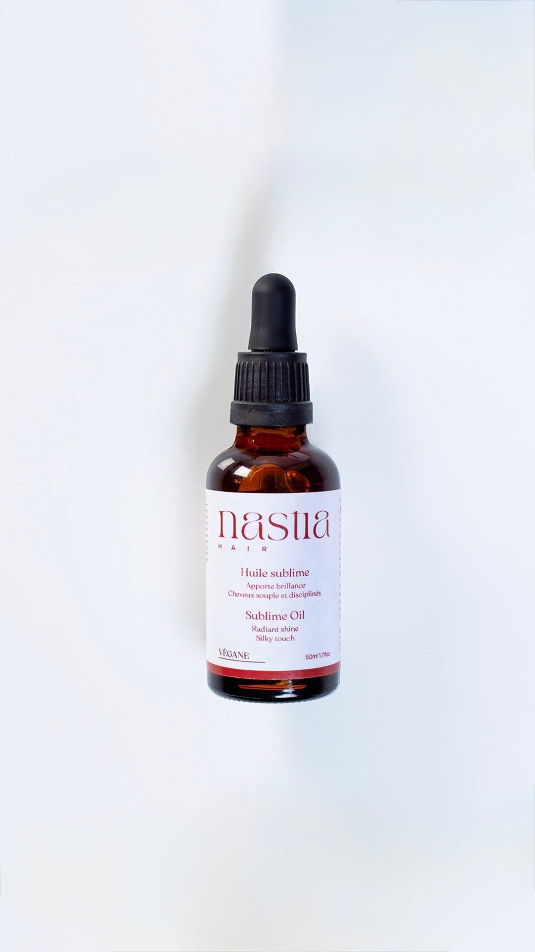 Huile Sublime Nastia Hair | Finition Brillance &amp; Pointes Réparées