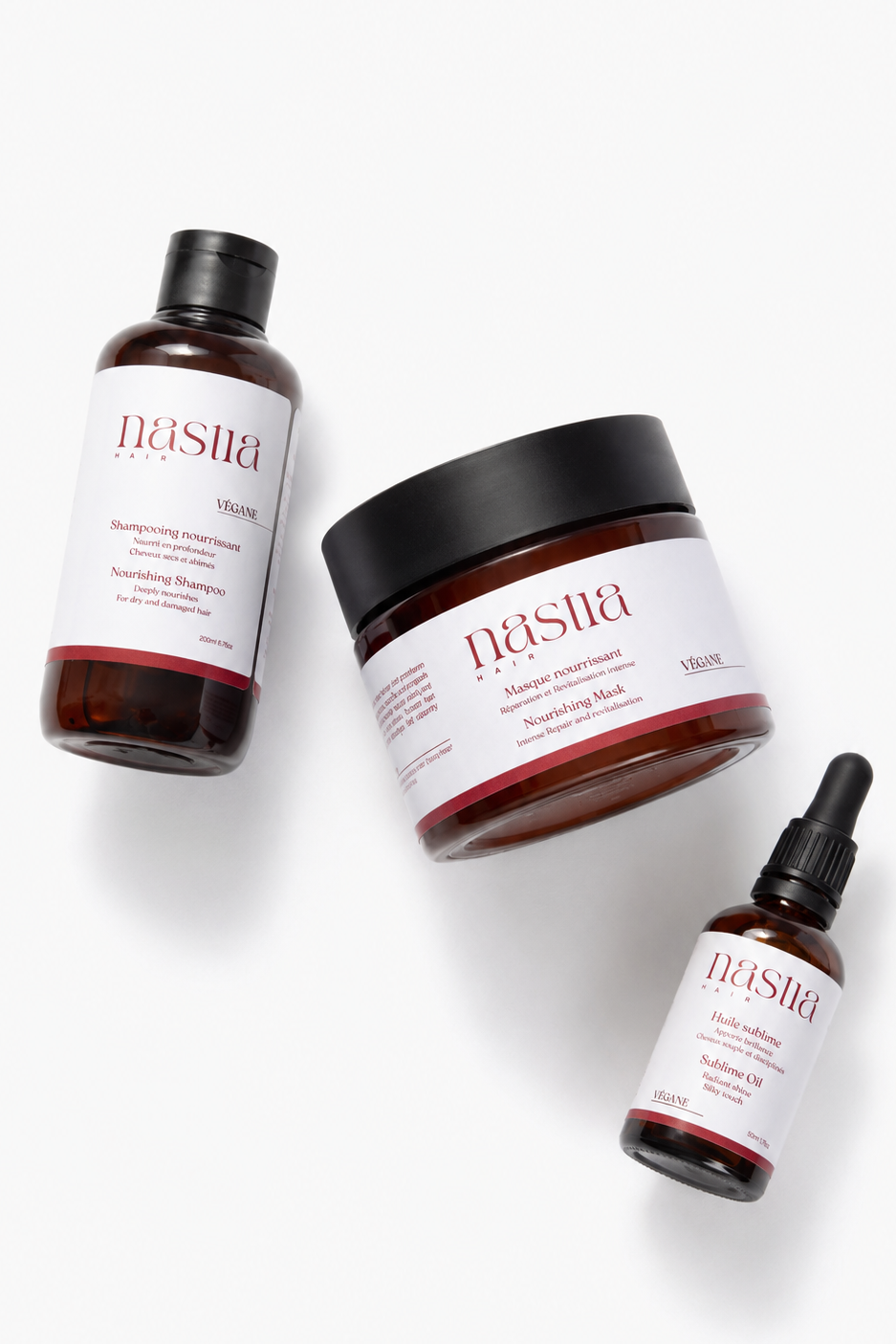 Routine Capillaire Complète Bio | Nutrition, Réparation & Brillance