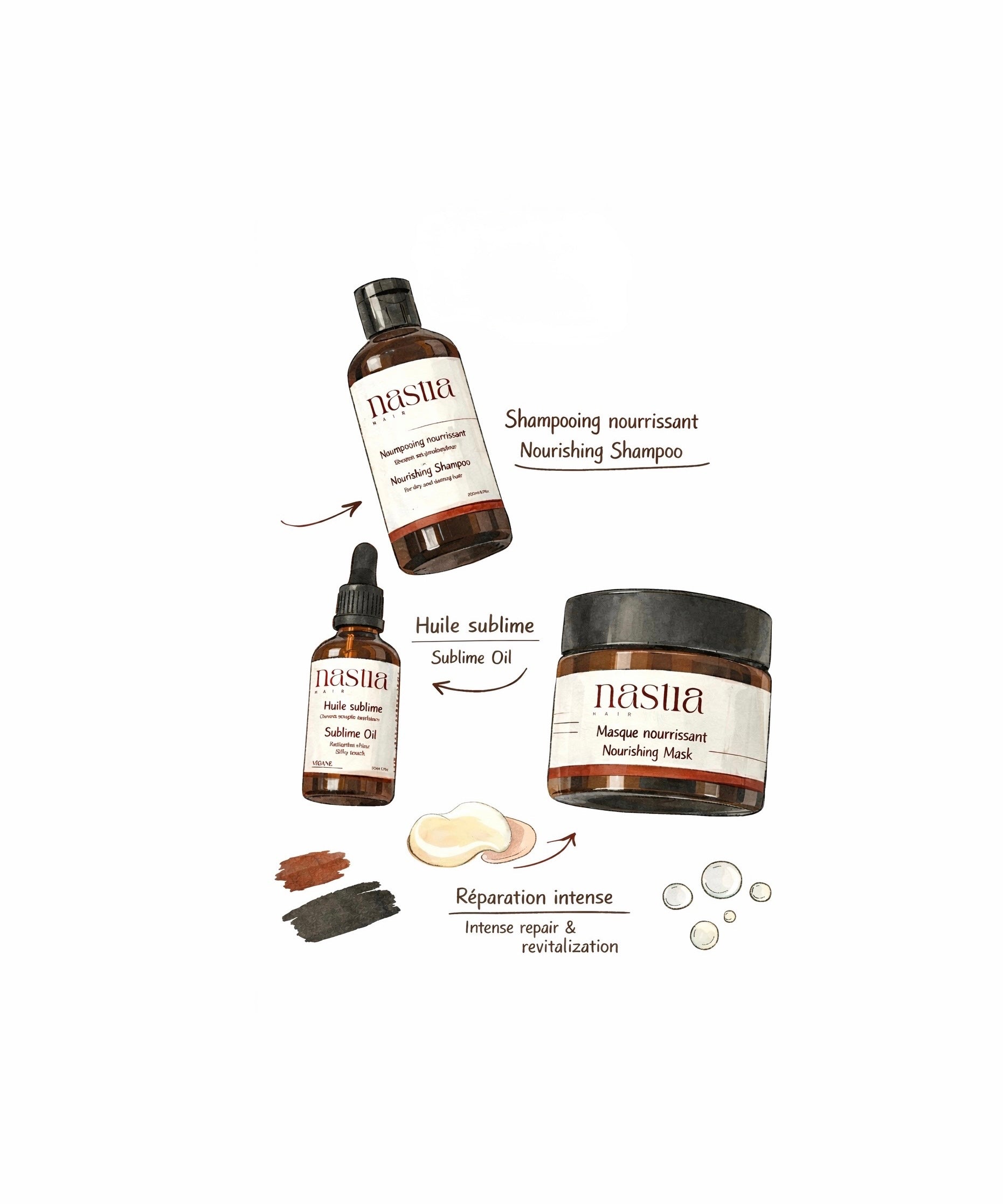 Pourquoi passer à un shampooing sans sulfate et sans silicone avec Nastia Hair ?